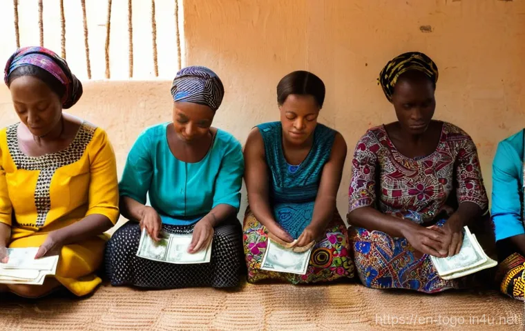 토고의 여성 인권 문제 - **Aspiring Togolese Leaders: Education and Future**
    A group of diverse young Togolese women, age...